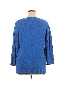 Royal Blue Pullover Sweater (view 2)