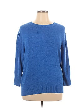 Royal Blue Pullover Sweater (view 1)