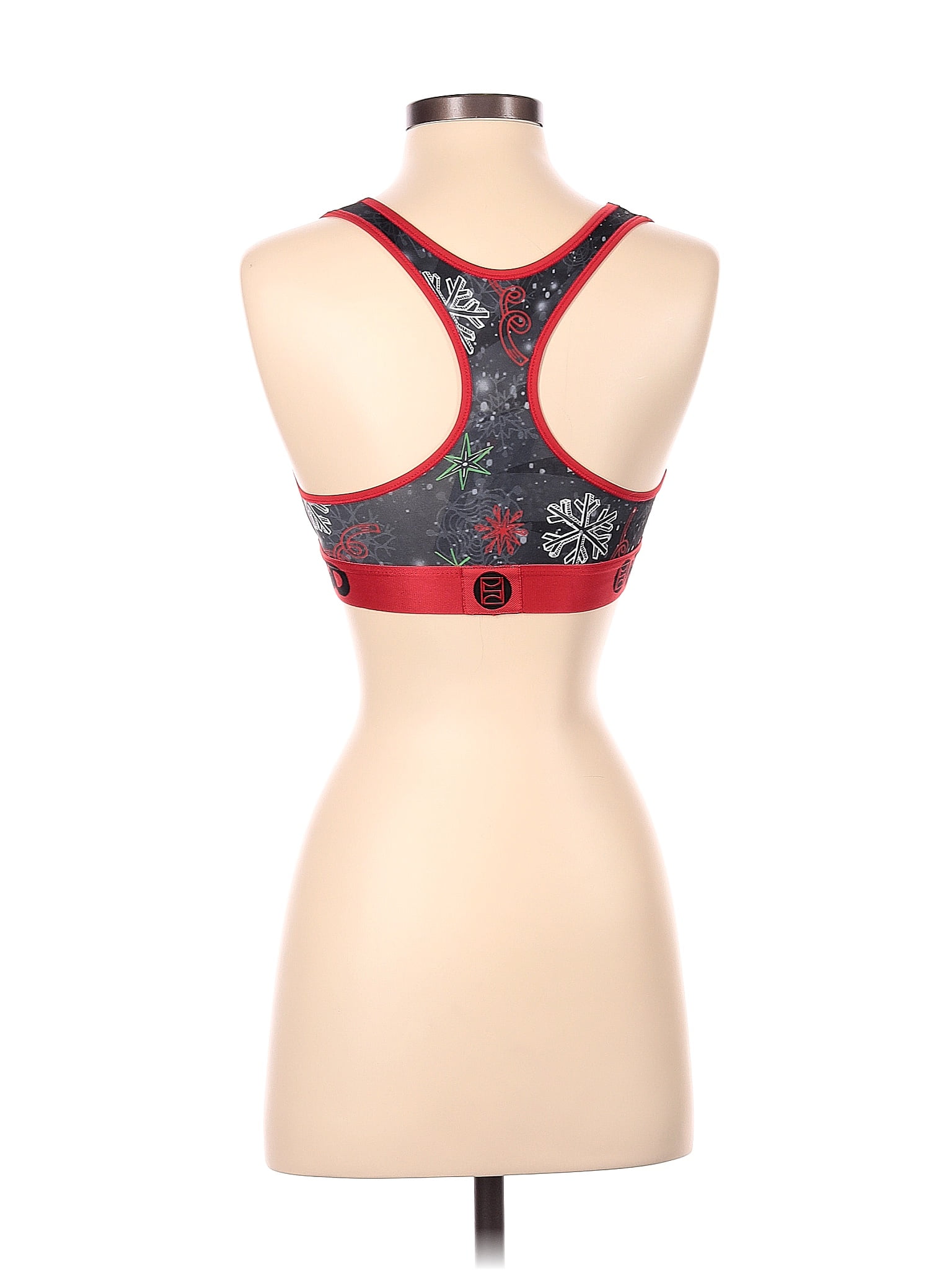 Elation Red Color Block Sports Bra - FINAL SALE