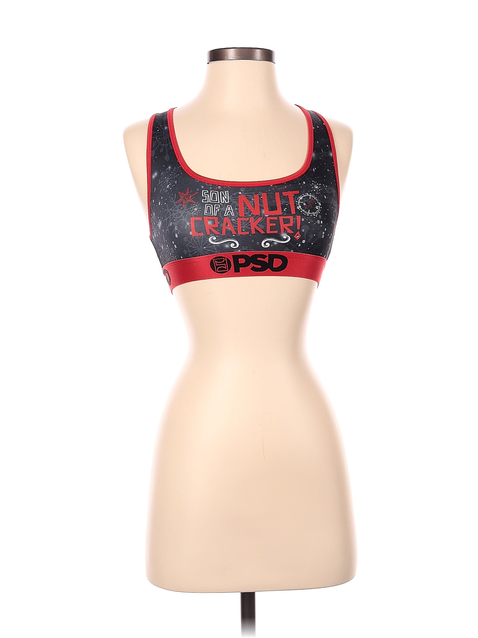 Elation Red Color Block Sports Bra - FINAL SALE