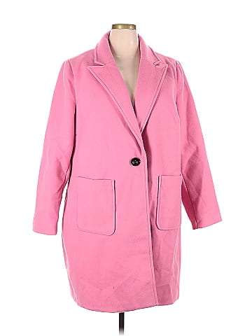 Pink coat cheap size 22