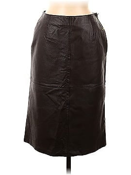 Nygard Collection Leather Skirt (view 1)