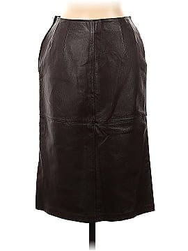 Nygard Collection Leather Skirt (view 2)
