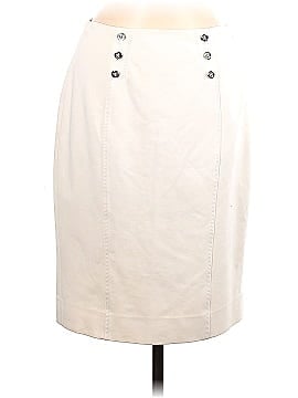 White House Black Market Faux Leather Skirt (view 1)