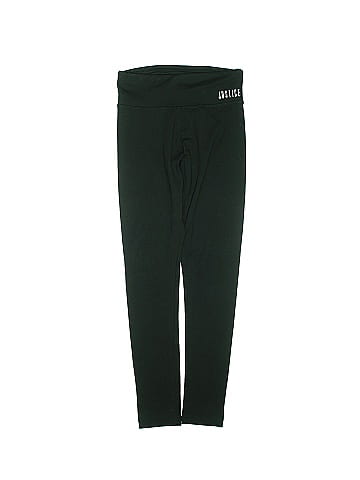 Lululemon Athletica Solid Green Leggings Size 12 - 54% off