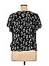 Maurices 100% Rayon Black Short Sleeve Blouse Size 2X (Plus) - photo 2