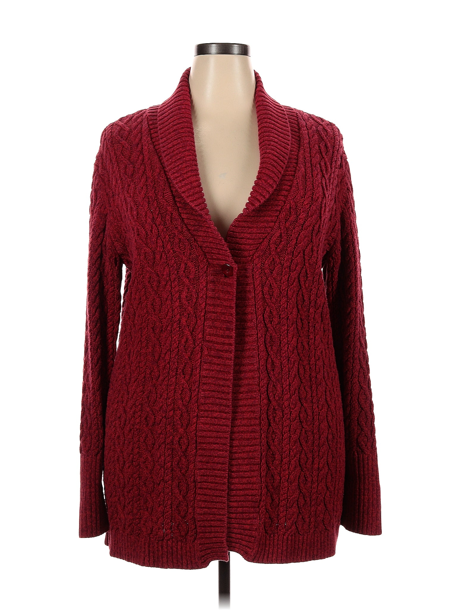 MARRON LONG CARDIGAN 44 53678