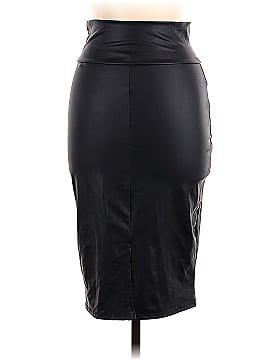 La Scala Faux Leather Skirt (view 2)