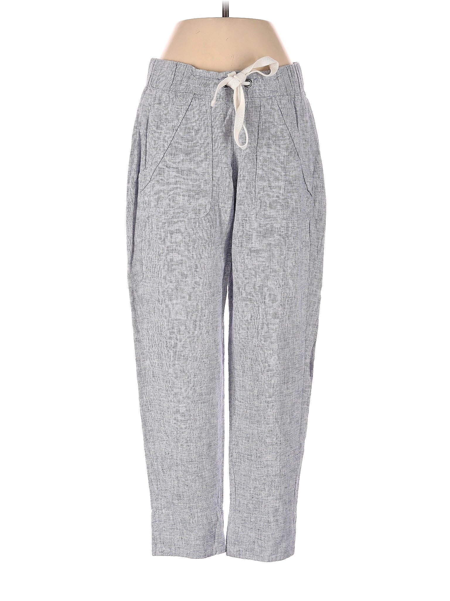Calvin Klein Gray Linen Pants Size S - 73% off | ThredUp