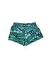 Jessica Simpson 100% Polyester Paisley Hearts Graphic Tropical Green Shorts Size XXS - photo 2