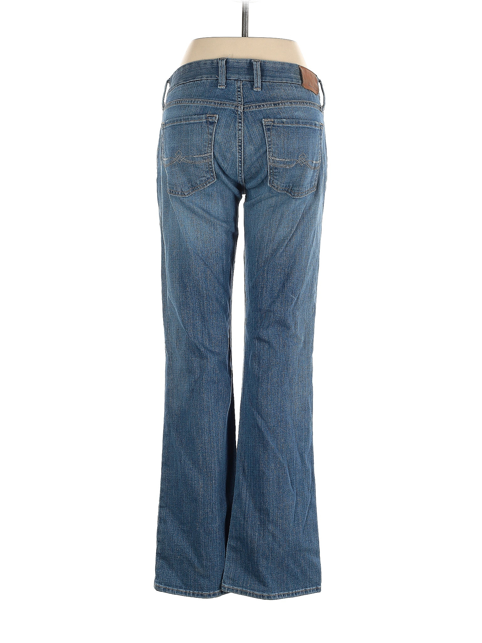 Lucky Brand Solid Blue Jeans Size 6 - 66% off