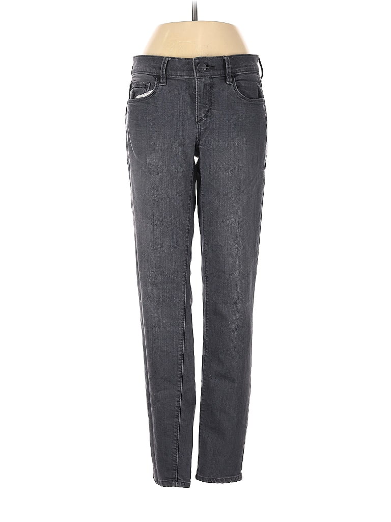 Pre-owned Ann Taylor Loft Jeans In Gray