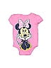 Disney Baby Graphic Pink Short Sleeve Onesie Size 0-3 mo - photo 1