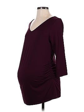 Full Moon Maternity 3/4 Sleeve Top (view 1)