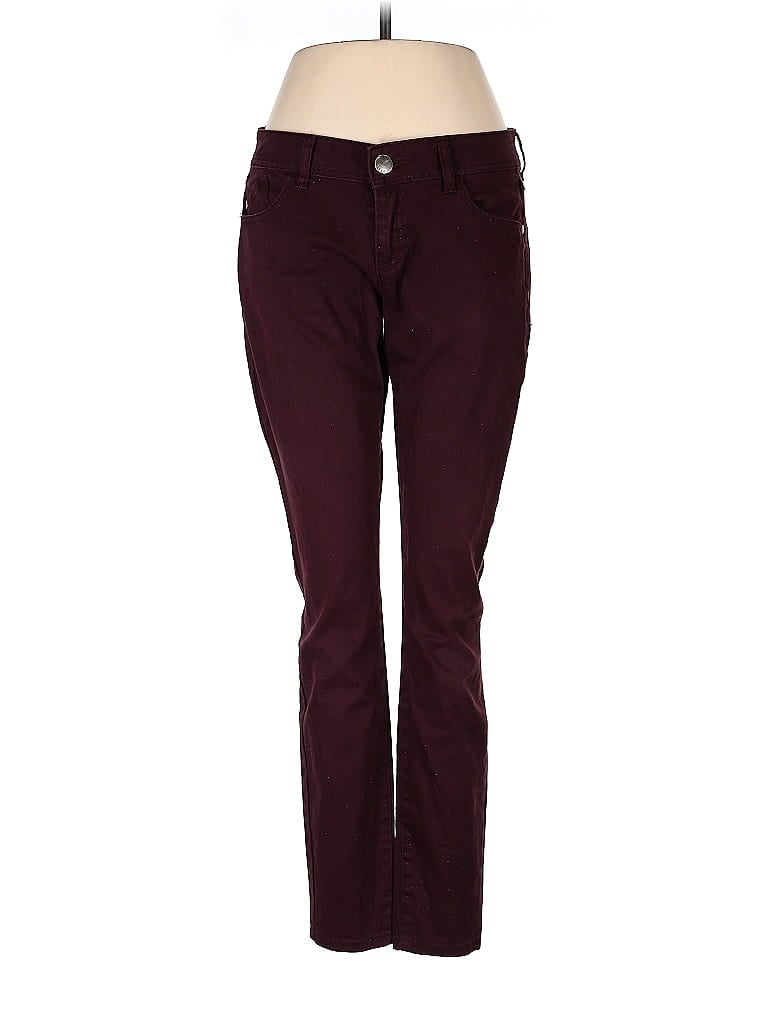 Click to view more detailed imagery on our partner's website Pre-owned Elle Jeggings In Burgundy