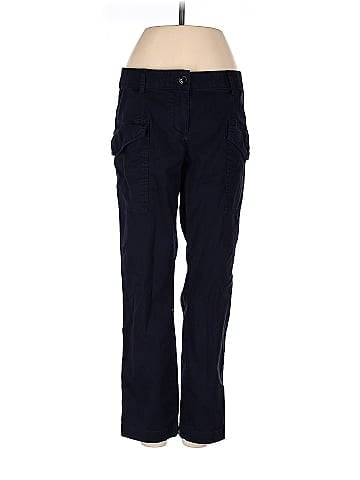 Ann Taylor Solid Blue Cargo Pants Size 0 (Petite) - 75% off