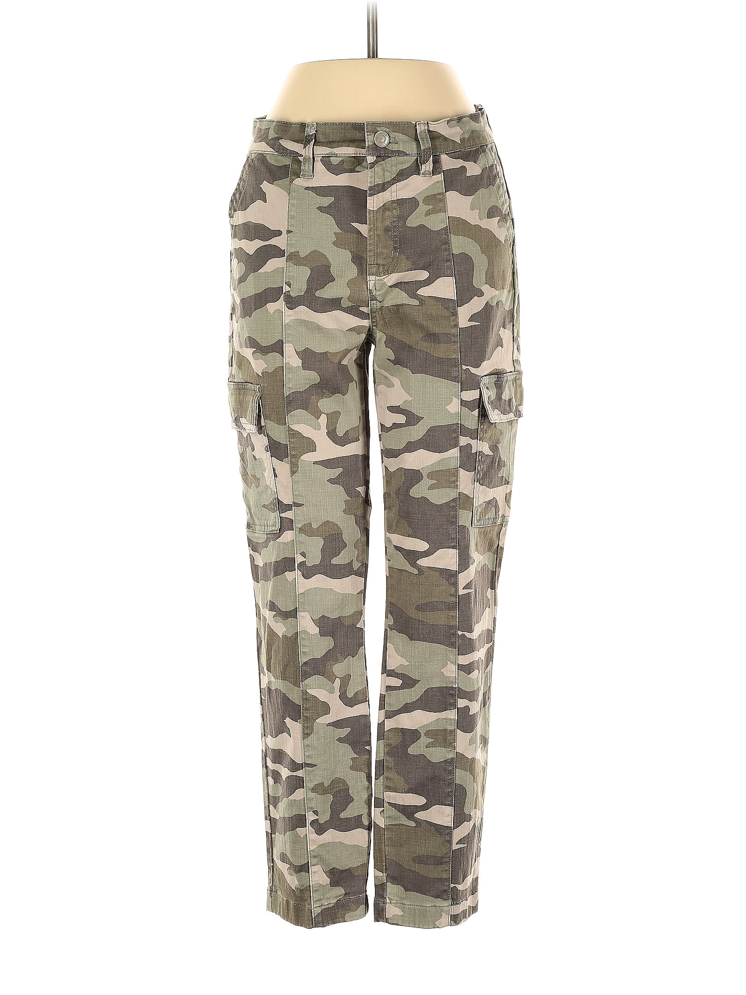 J.Crew Camo Multi Color Green Cargo Pants 26 Waist - 75% off | ThredUp