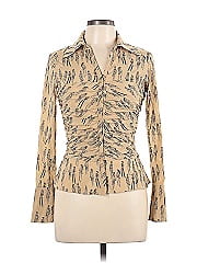 Kay Unger Long Sleeve Silk Top