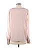 Express 100% Polyester Pink Long Sleeve Blouse Size M - photo 2