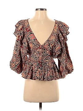 House of Harlow 1960 3/4 Sleeve Blouse (view 1)