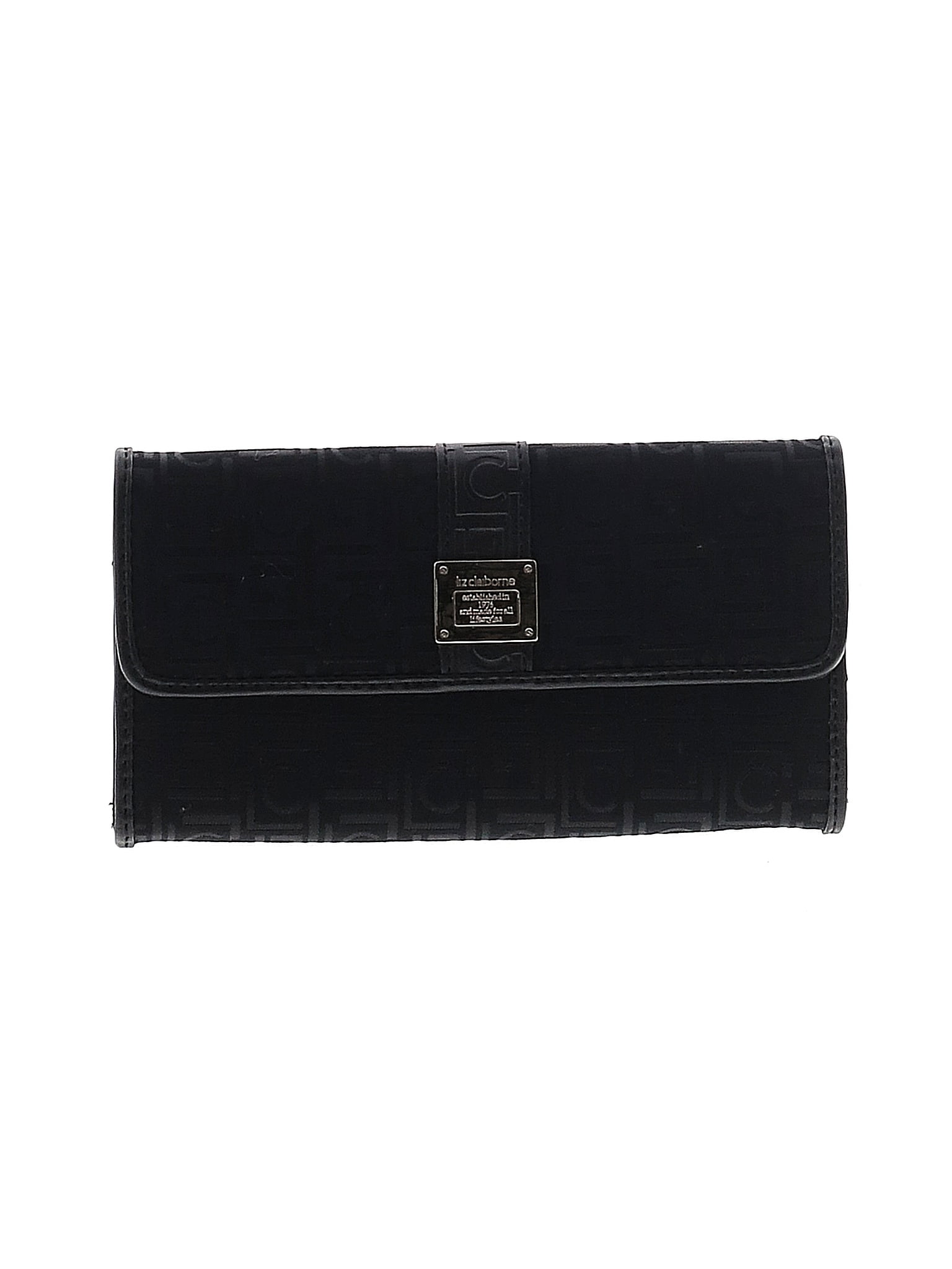 Liz Claiborne Solid Black Wallet One Size - 60% off | ThredUp