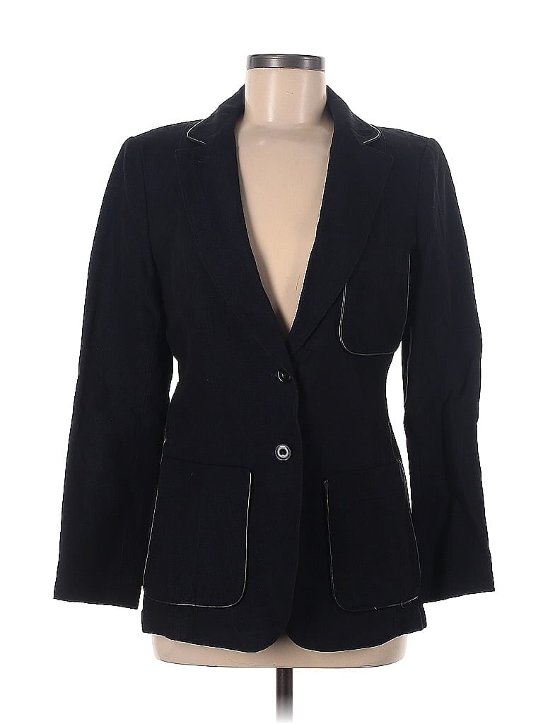 Crippen Solid Black Blazer Size M - 82% off | ThredUp