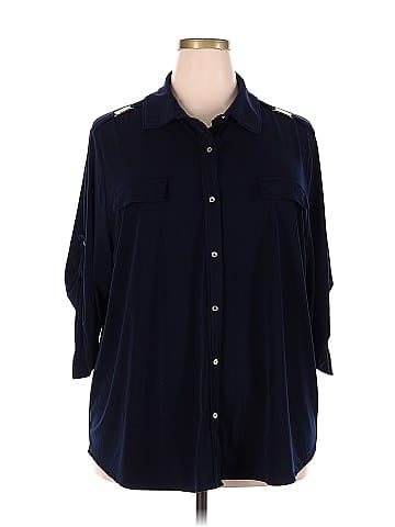Carmen Carmen Marc Valvo 3/4 Sleeve Blouse (view 1)