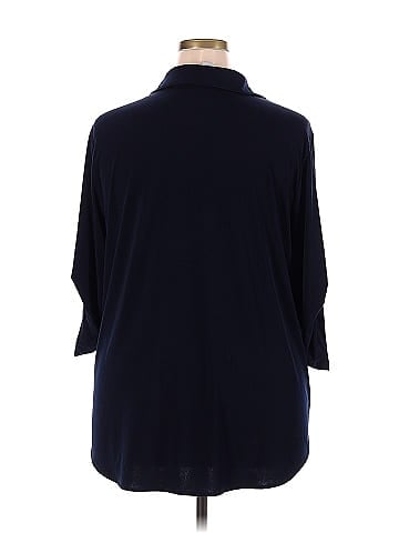 Carmen Carmen Marc Valvo 3/4 Sleeve Blouse (view 2)