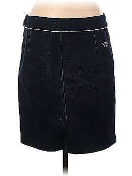 Yves Saint Laurent Rive Gauche Denim Skirt (view 2)