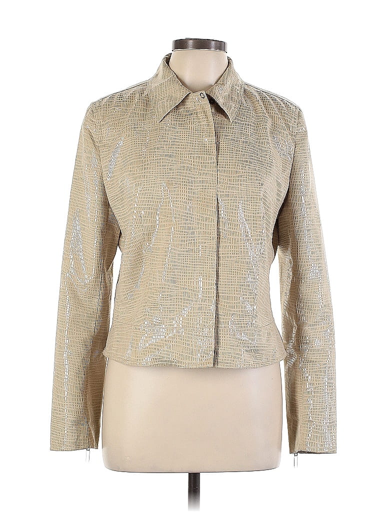 Carlisle 100% Polyester Metallic Gold Jacket Size 10 - 93% off | ThredUp