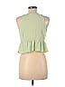 Zara Green Sleeveless Blouse Size M - photo 2