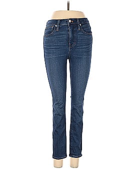 Madewell Petite 10" High-Rise Skinny Jeans in Coronet Wash (view 1)