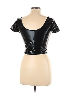 Assorted Brands Faux Leather Top (view 2)