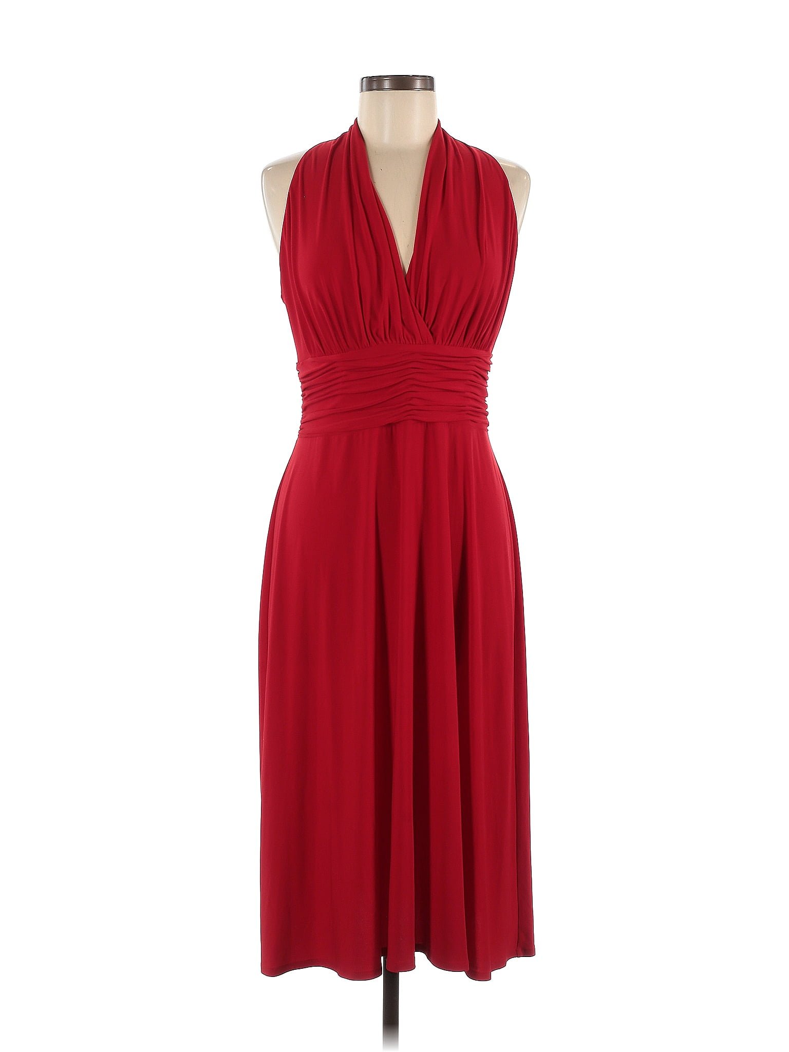 Evan Picone Solid Red Cocktail Dress Size 8 74 Off Thredup