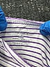 Carter's 100% Cotton Stripes Ivory Short Sleeve Onesie Size Newborn - photo 3