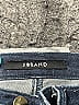 J Brand Solid Argyle Tweed Chevron-herringbone Stripes Blue Jeans Size 24 waist - photo 4