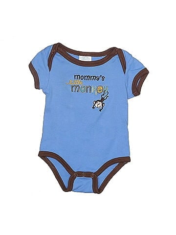 Carter's Watch the Wear Short Sleeve Onesie (view 1)