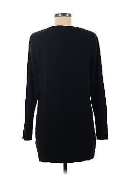 J. Jill Women's Black Snap Side Long Sleeve Sweater - XL – The