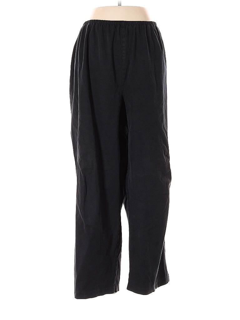 Eileen Fisher Black Casual Pants Size XXS - photo 1