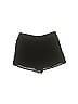 Topshop 100% Polyester Houndstooth Argyle Chevron-herringbone Hearts Brown Shorts Size 4 - photo 2