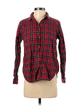 Uniqlo Long Sleeve Button-Down Shirt (view 1)