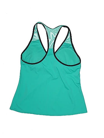 Athleta Solid Blue Swimsuit Top Size XS - 55% off