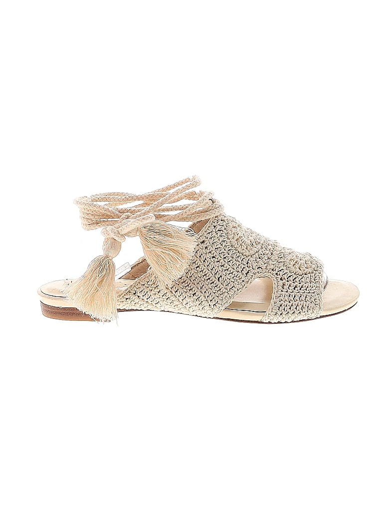 Joie Women's Aforleen Sandals - Tan Leather Slingback With Wooden Platform Heel, Size 38.5 EU (8 US)