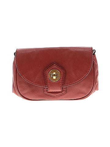 marc jacobs burgundy leather cross body bag
