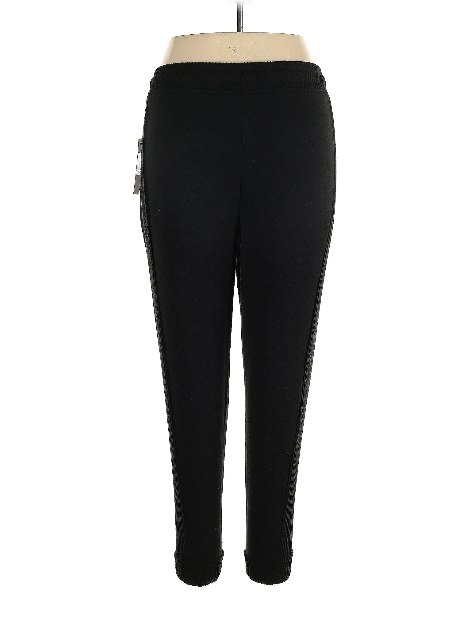 Fabletics Solid Black Active Pants Size 4X (Plus) - 45% off