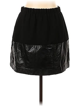 Vince. Leather Skirt (view 1)