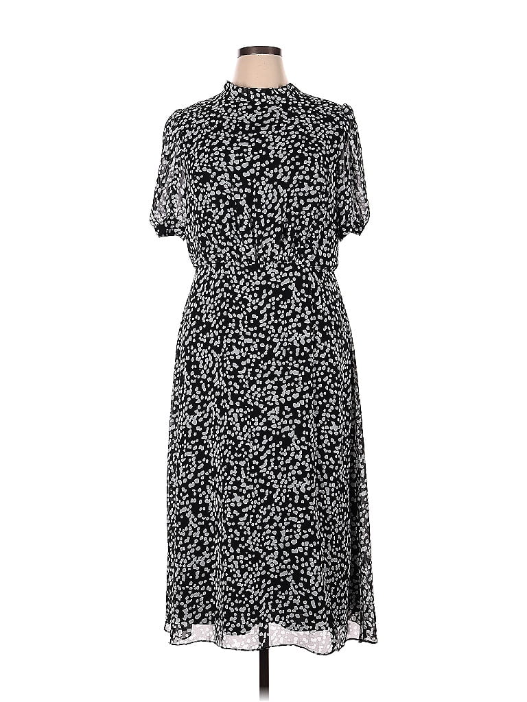 Lardini Black Polyester Cocktail Dress