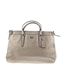 Coach Factory Leather Satchel (view 1)