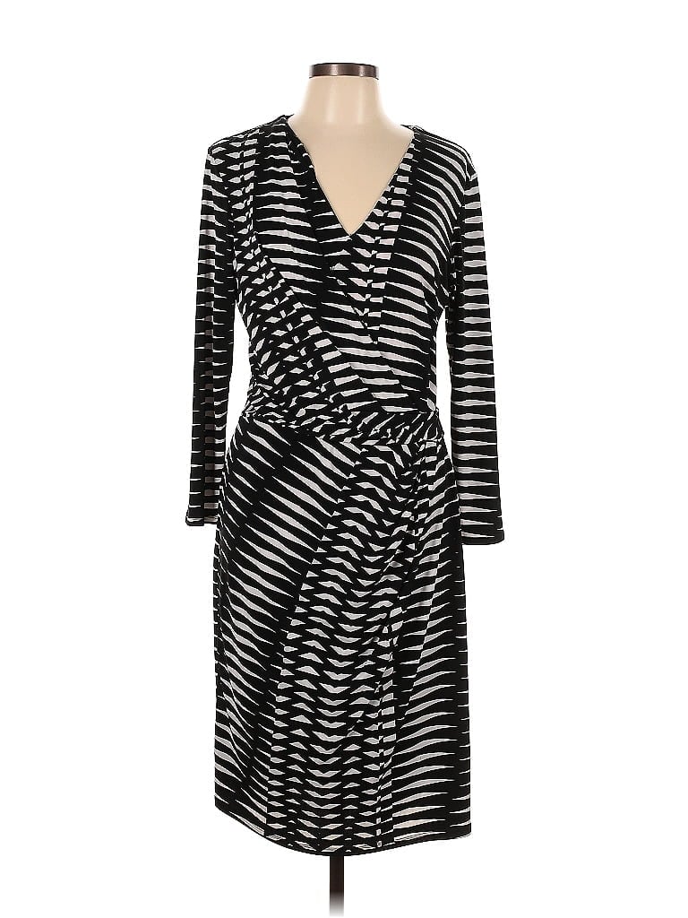 Pre-owned Josie Natori Cocktail Dress In Black