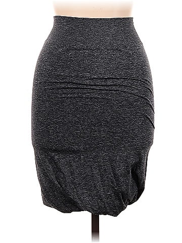 Lululemon Athletica Tweed Marled Gray Formal Skirt Size 8 - 71